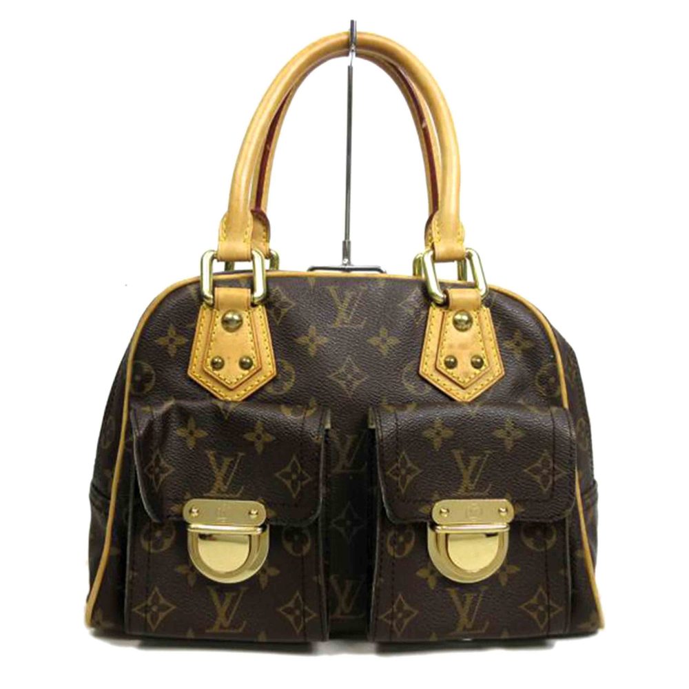 Louis Vuitton Manhattan PM Shoulder Bag Monogram Brown